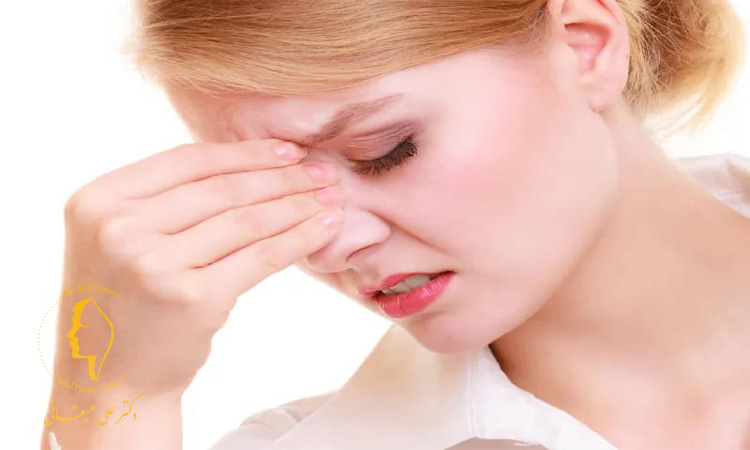 عواقب و عوارض ضربه به بینی بعد عمل