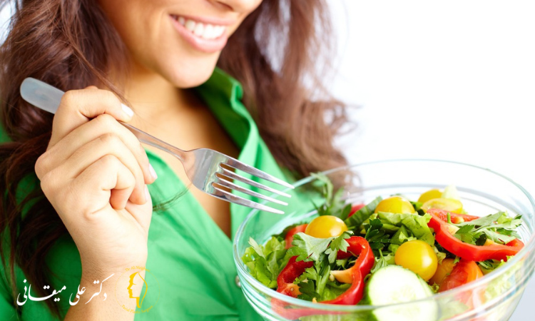 داشتن رژیم غذایی مناسب برای تاثیر بهتر بوتاکس