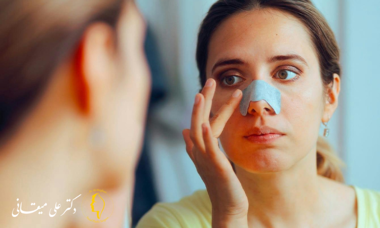 پیشگیری از جابجایی غضروف بینی پس از جراحی